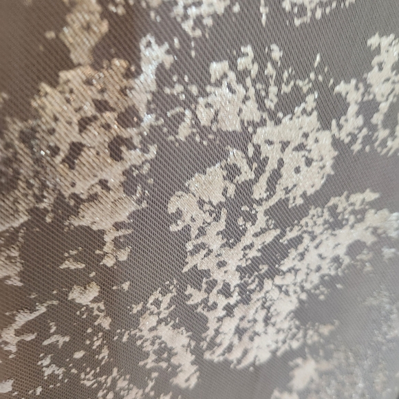 No Comment gray and silver sleeveless dress. Adjustable straps. Size 1X - Picture 6 of 8